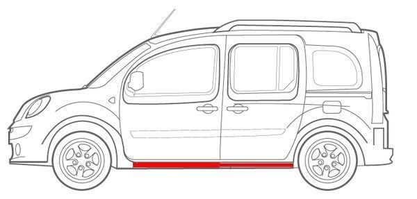 Slenksčio skardelė BLIC 6505-06-6011017P