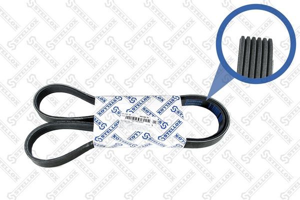 V formos rumbuoti diržai STELLOX 06-01435-SX