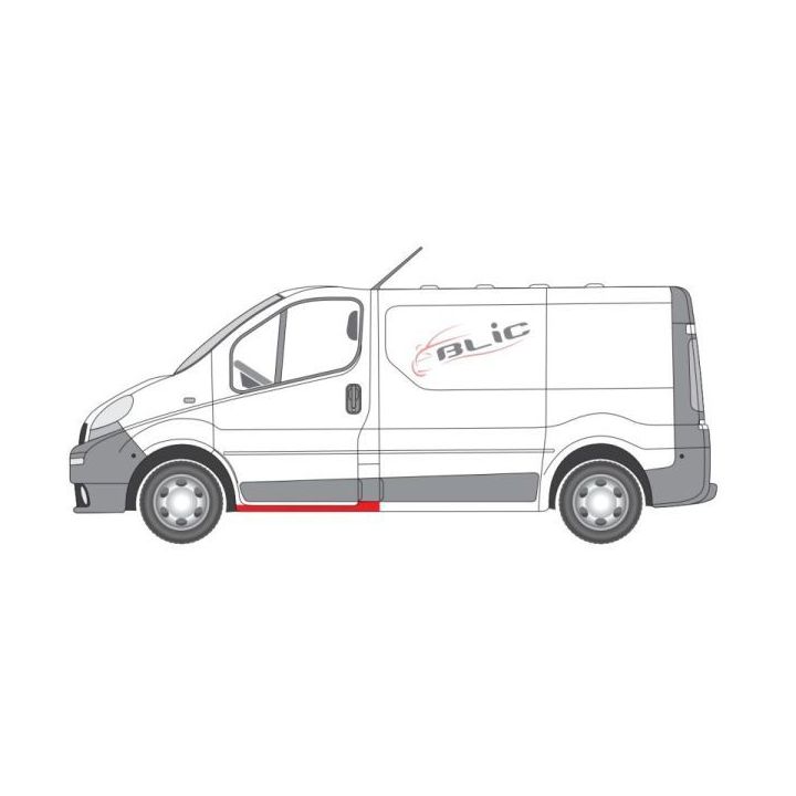 Slenksčio skardelė BLIC 6505-06-6061055P