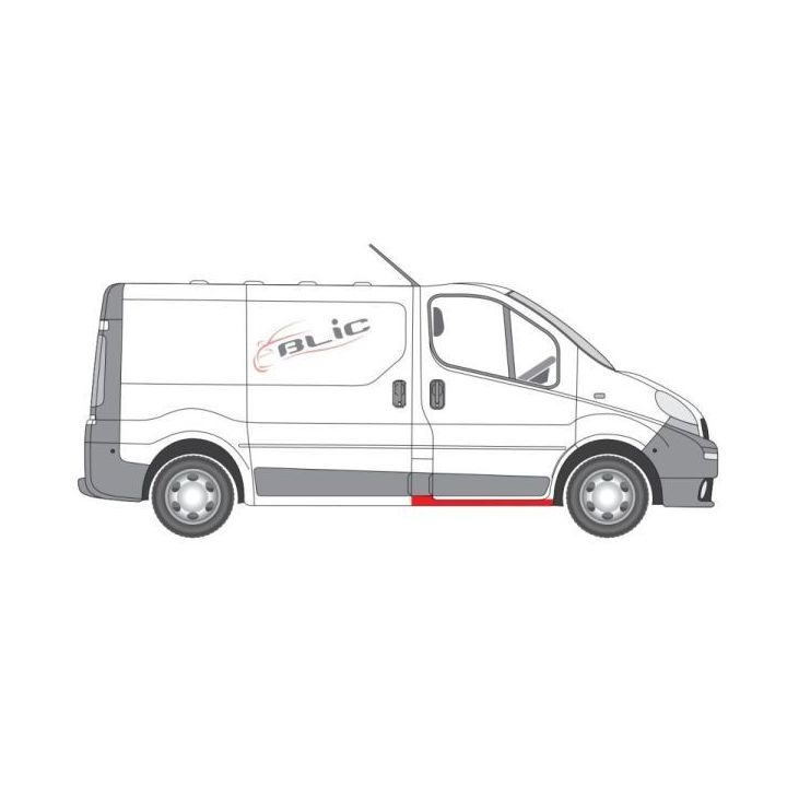 Slenksčio skardelė BLIC 6505-06-6061056P