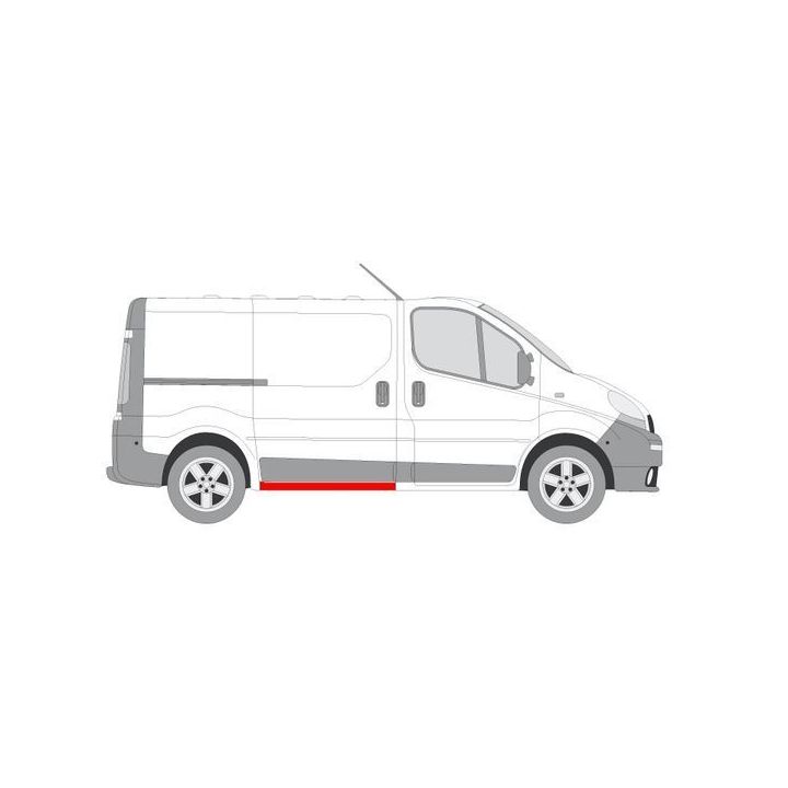 Slenksčio skardelė BLIC 6505-06-6061503P