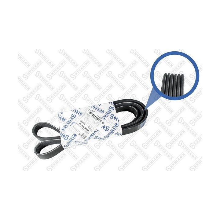 V formos rumbuoti diržai STELLOX 06-02130-SX