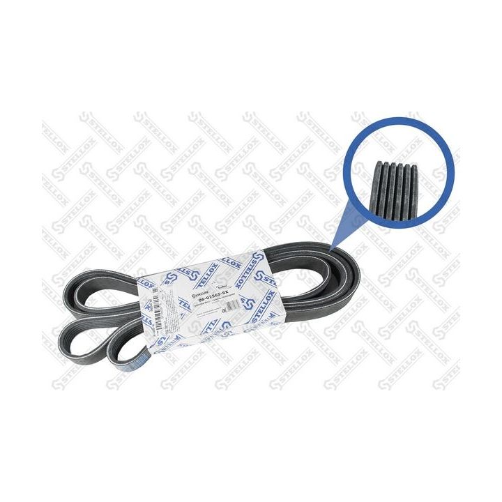 V formos rumbuoti diržai STELLOX 06-02565-SX