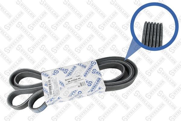V formos rumbuoti diržai STELLOX 06-02565-SX
