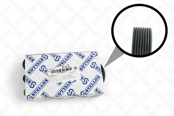 V formos rumbuoti diržai STELLOX 08-01230-SX