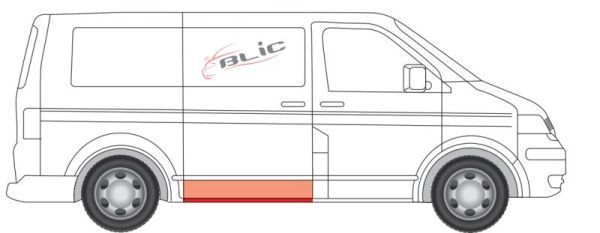 Slenksčio skardelė BLIC 6505-06-9568002P