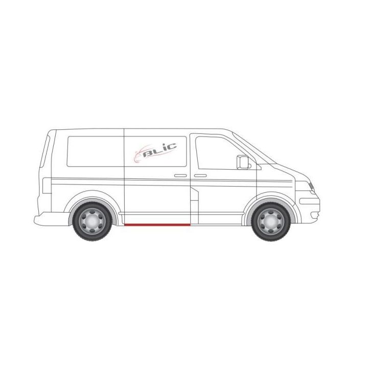 Slenksčio skardelė BLIC 6505-06-9568004P