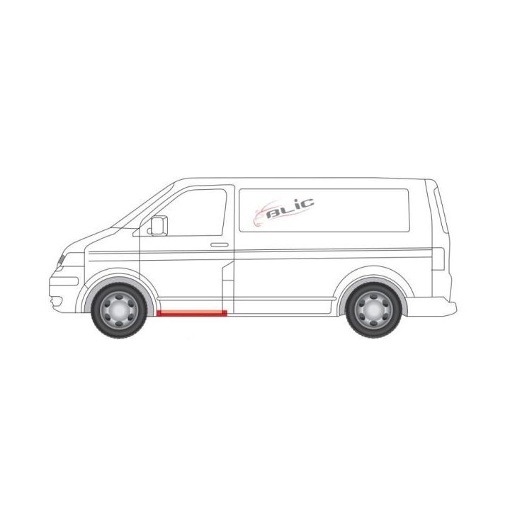 Slenksčio skardelė BLIC 6505-06-9568015P