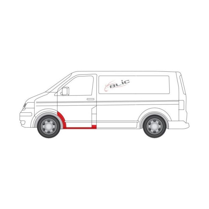 Slenksčio skardelė BLIC 6505-06-9568016P