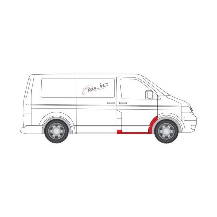 Slenksčio skardelė BLIC 6505-06-9568017P