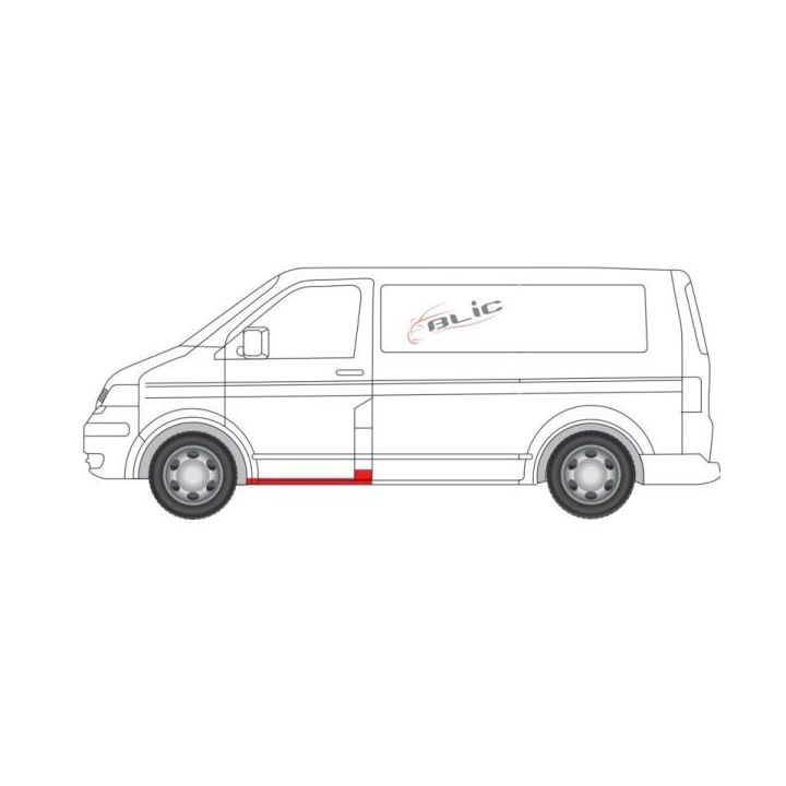 Slenksčio skardelė BLIC 6505-06-9568018P