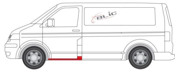 Slenksčio skardelė BLIC 6505-06-9568018P