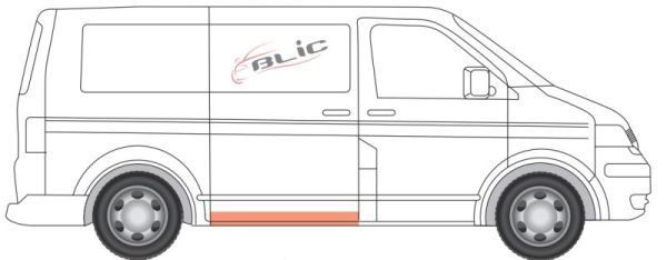 Slenksčio skardelė BLIC 6505-06-9568045P