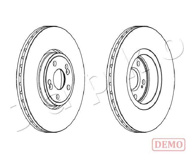 Stabdžių diskas JAPKO 600704C