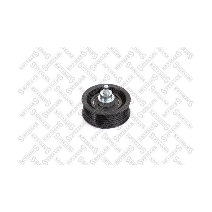 įtempiklio skriemulys, V formos rumbuotas diržas STELLOX 03-40456-SX
