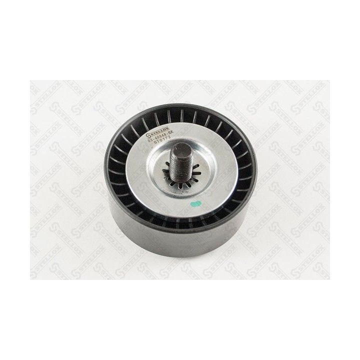 įtempiklio skriemulys, V formos rumbuotas diržas STELLOX 03-40848-SX