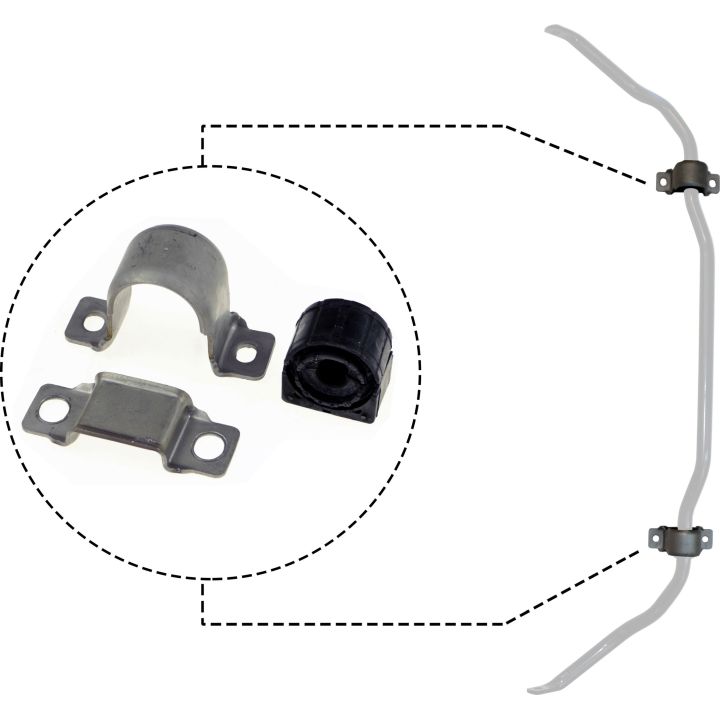 Skersinio stabilizatoriaus įvorių komplektas RAPRO R54276
