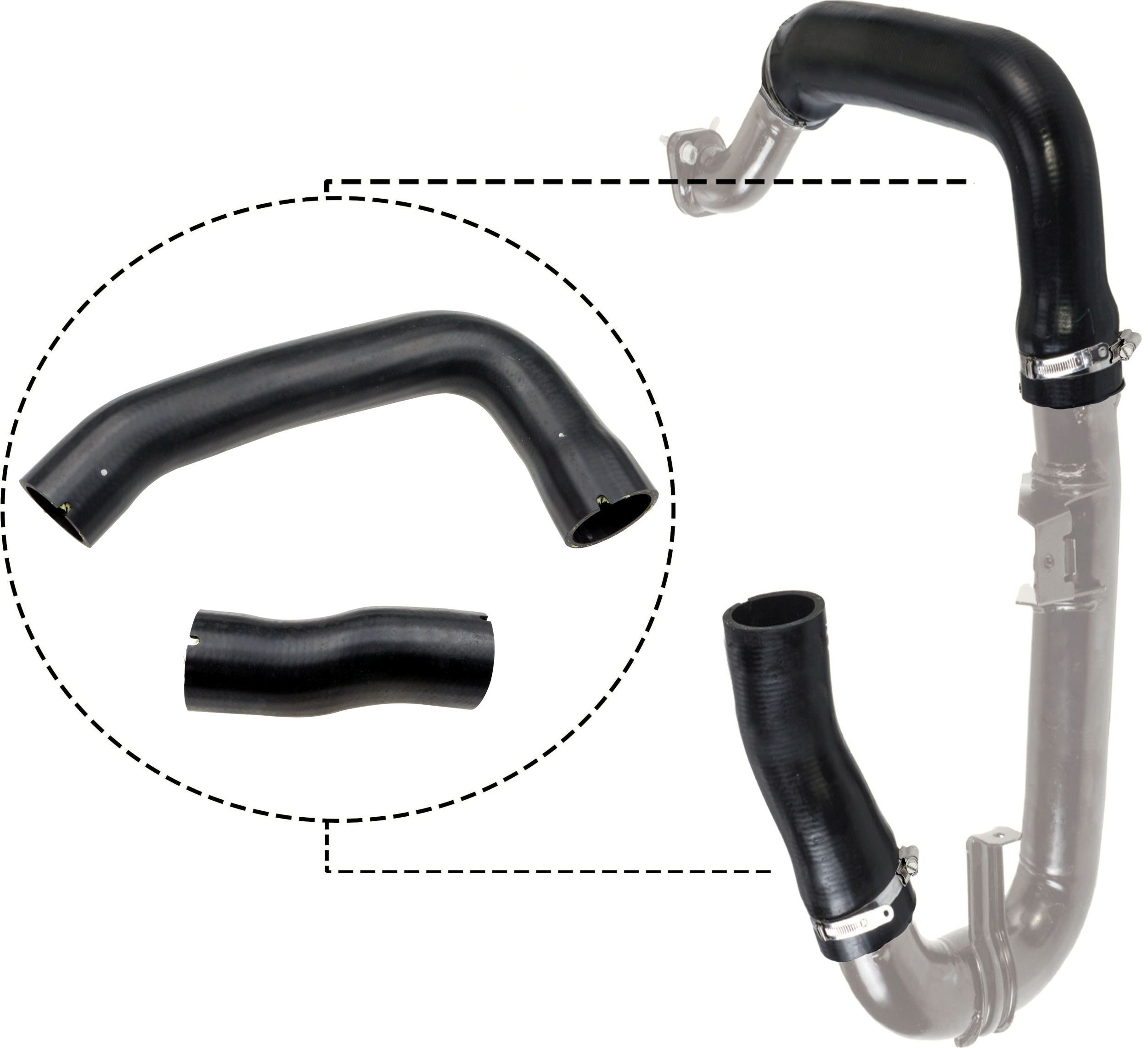 Kompresoriaus padavimo žarna RAPRO R11555/K