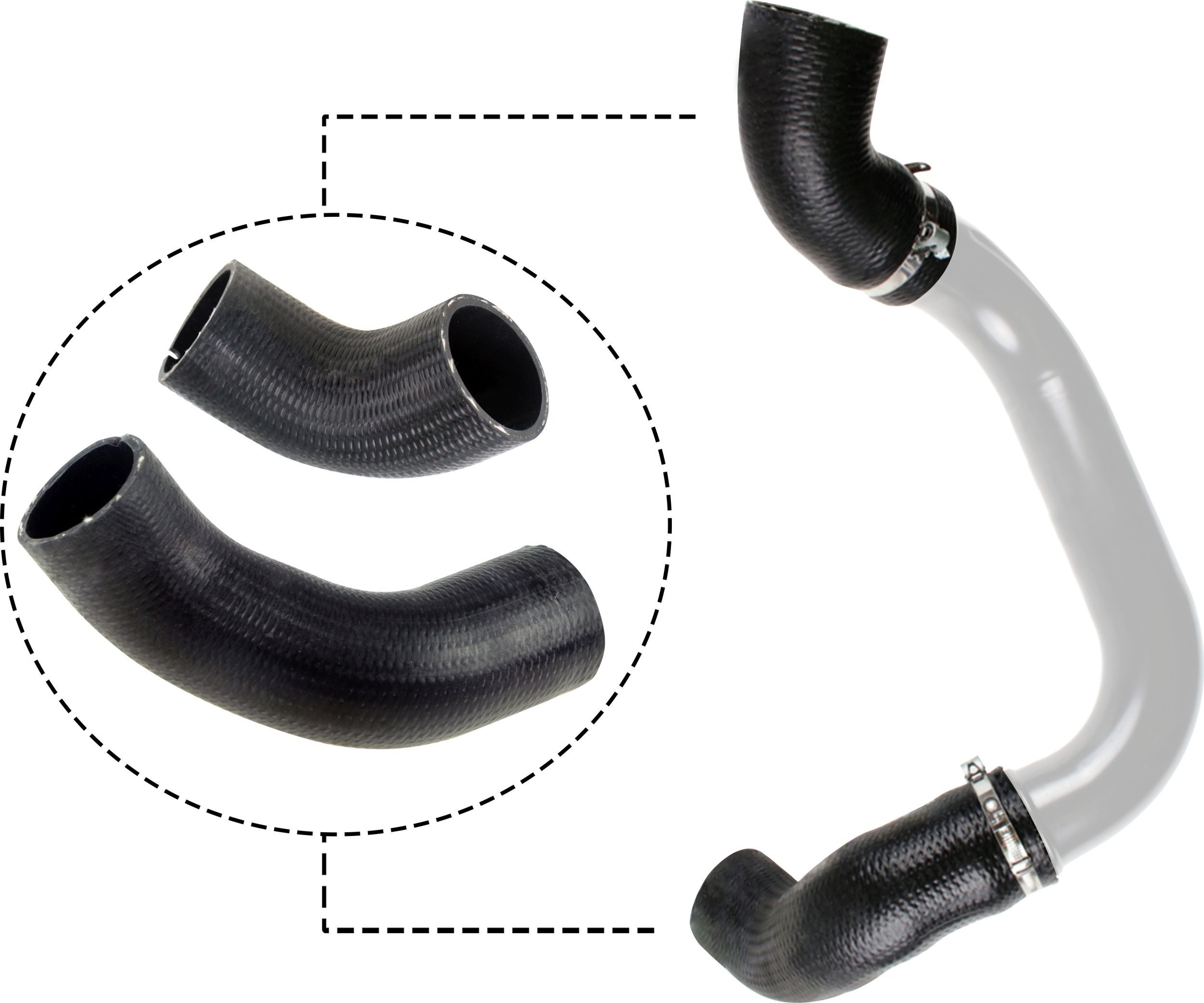 Kompresoriaus padavimo žarna RAPRO R11702/K