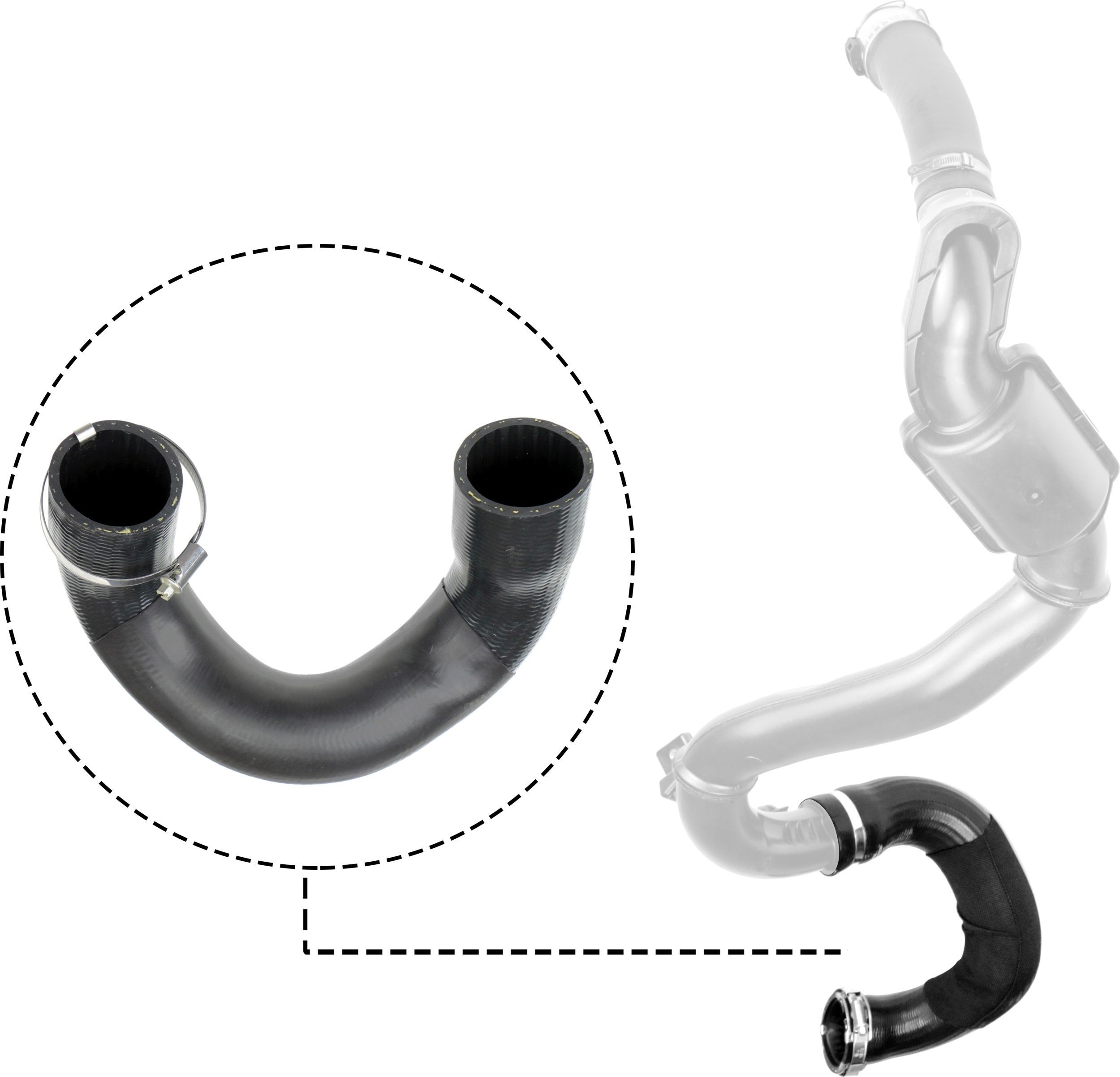 Kompresoriaus padavimo žarna RAPRO R12624