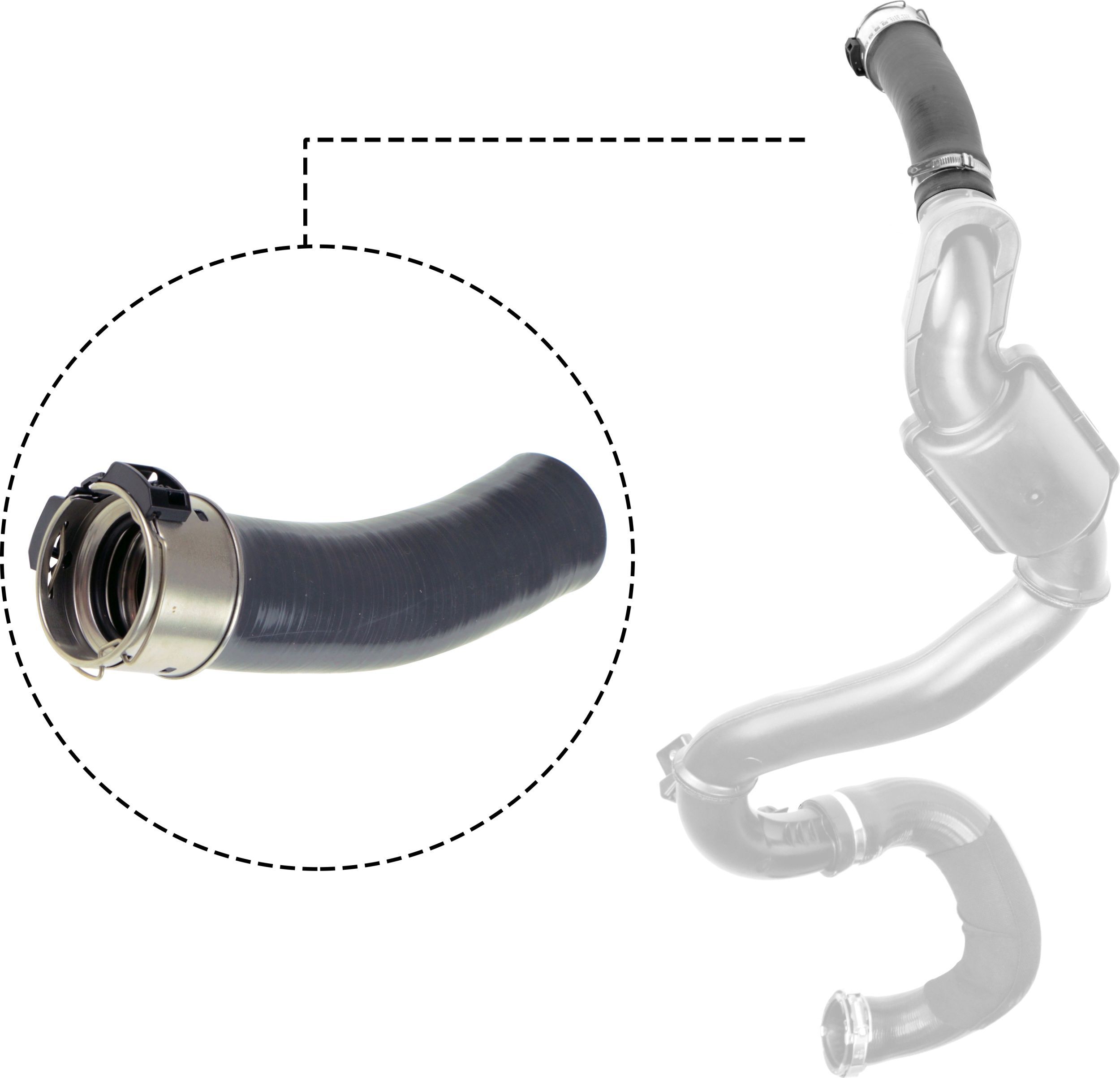 Kompresoriaus padavimo žarna RAPRO R12666