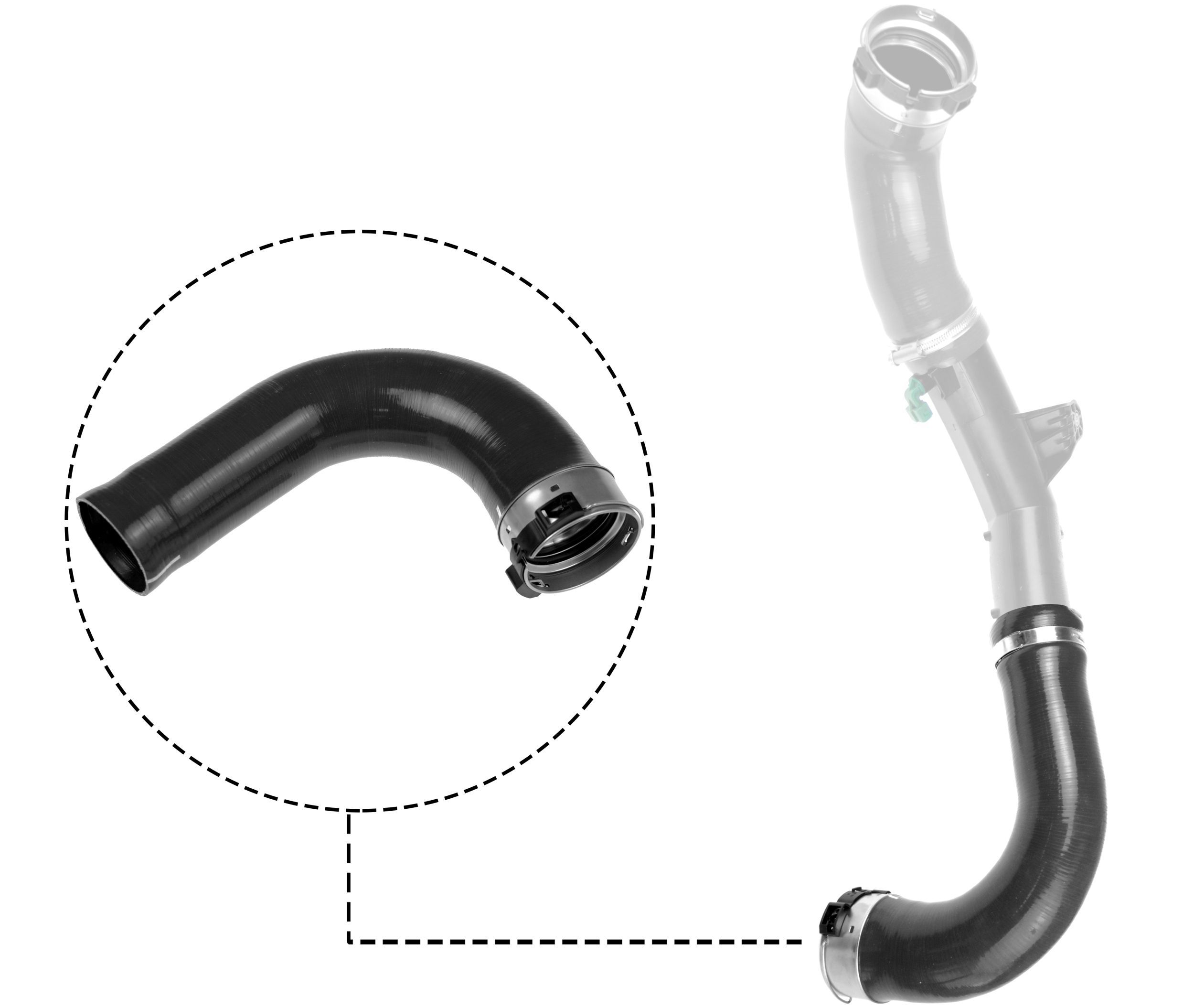 Kompresoriaus padavimo žarna RAPRO R12685