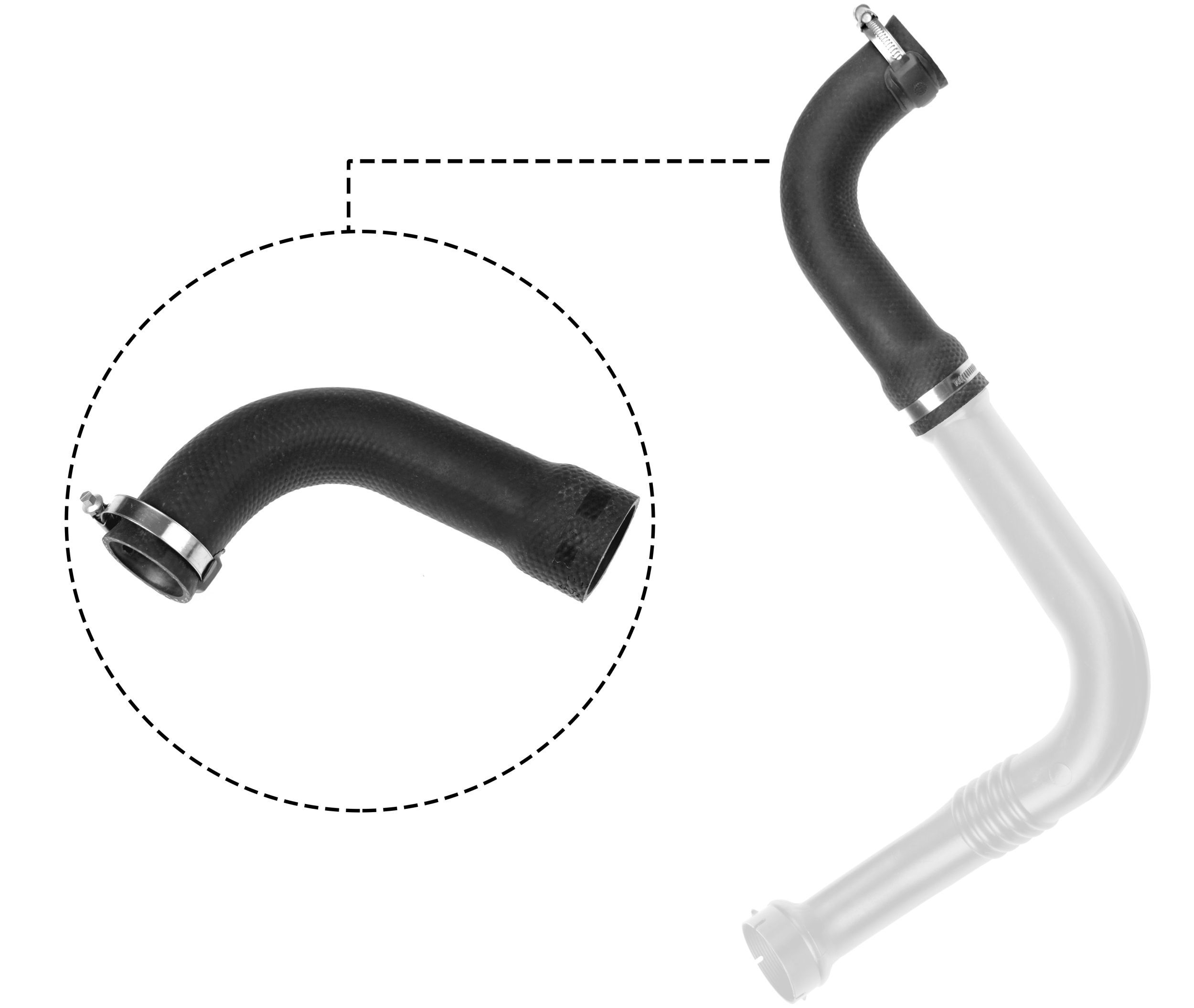 Kompresoriaus padavimo žarna RAPRO R12686