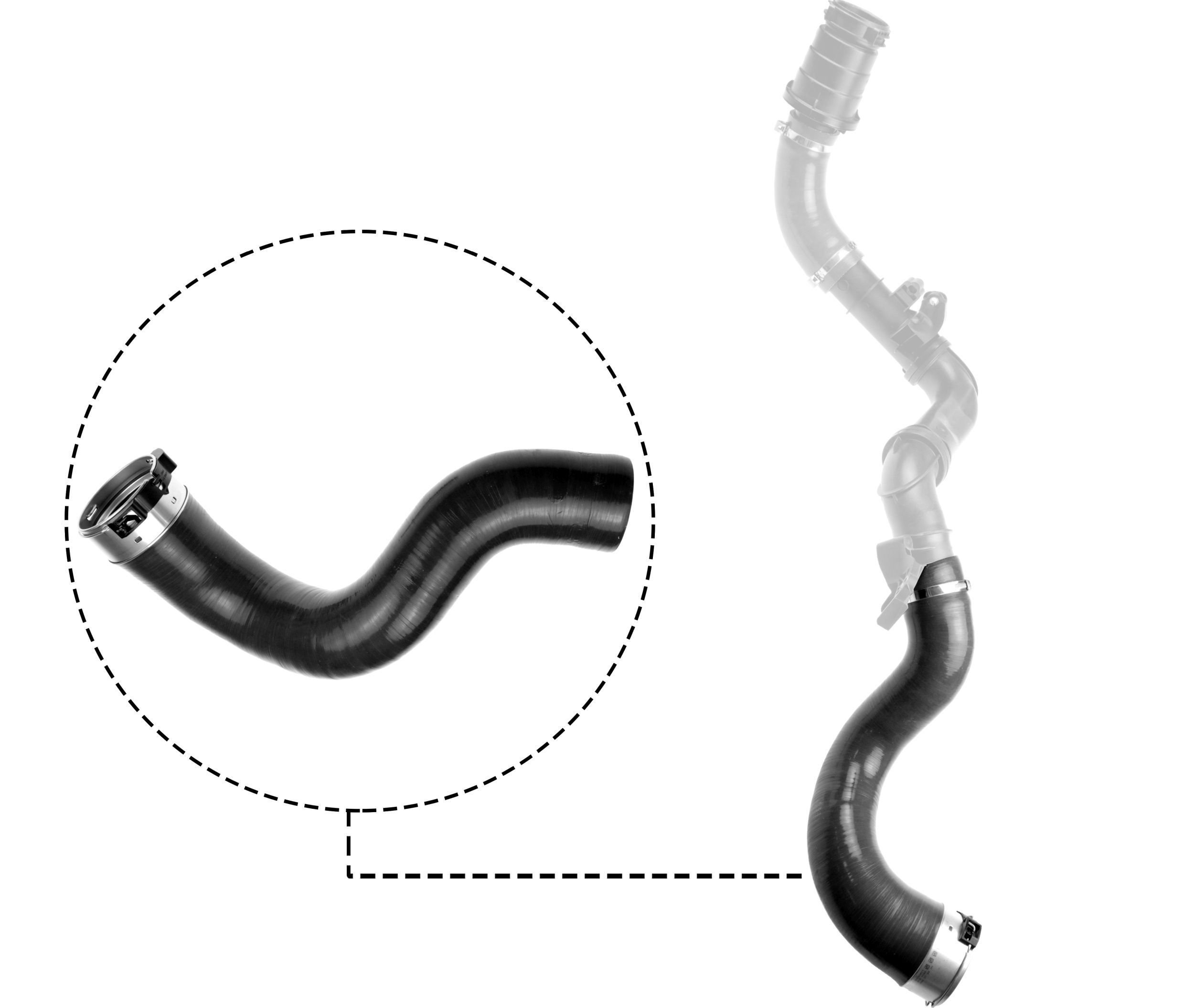 Kompresoriaus padavimo žarna RAPRO R12702