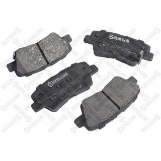 Stabdžių trinkelių rinkinys, diskinis stabdys STELLOX 000 031B-SX