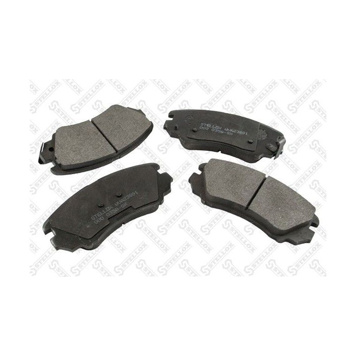 Stabdžių trinkelių rinkinys, diskinis stabdys STELLOX 000 035B-SX