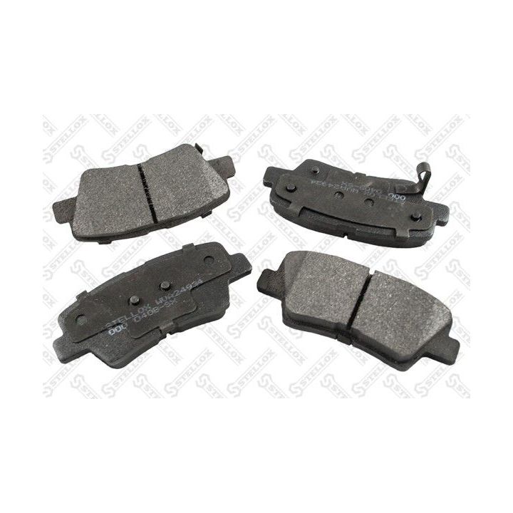 Stabdžių trinkelių rinkinys, diskinis stabdys STELLOX 000 040B-SX