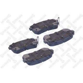 Stabdžių trinkelių rinkinys, diskinis stabdys STELLOX 000 054B-SX