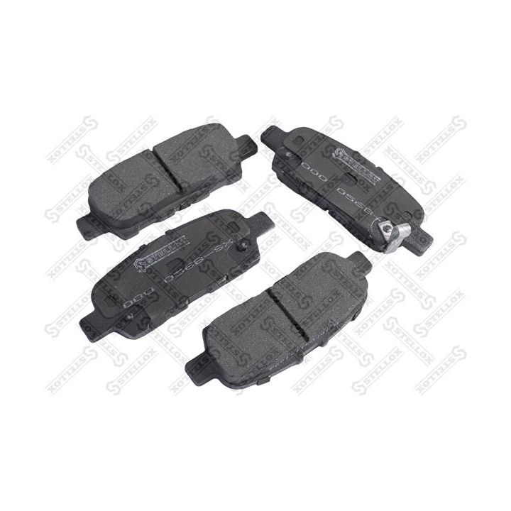 Stabdžių trinkelių rinkinys, diskinis stabdys STELLOX 000 056B-SX