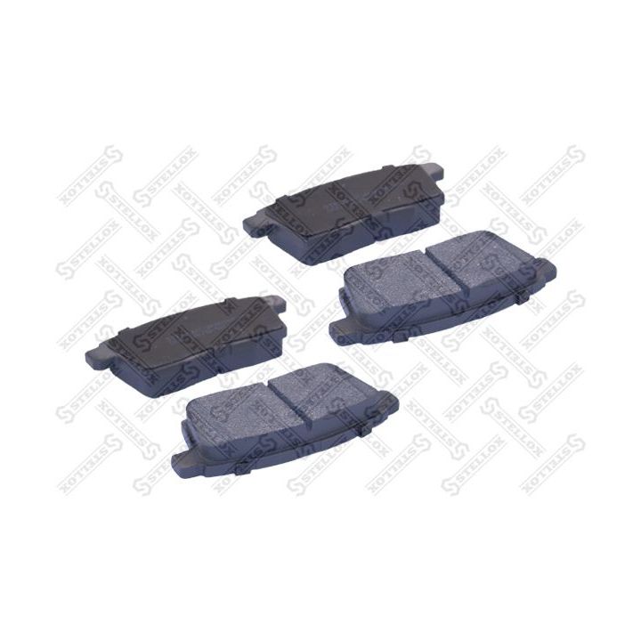 Stabdžių trinkelių rinkinys, diskinis stabdys STELLOX 000 067-SX