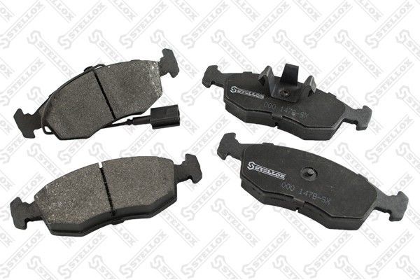 Stabdžių trinkelių rinkinys, diskinis stabdys STELLOX 000 147B-SX