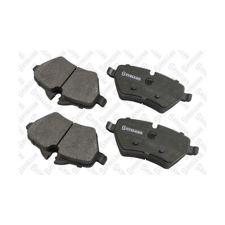 Stabdžių trinkelių rinkinys, diskinis stabdys STELLOX 000 290B-SX