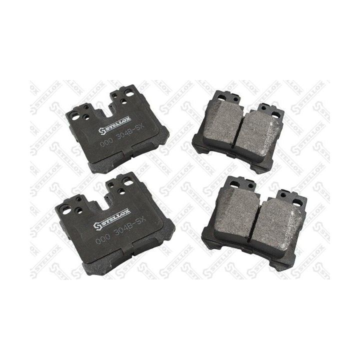 Stabdžių trinkelių rinkinys, diskinis stabdys STELLOX 000 304B-SX