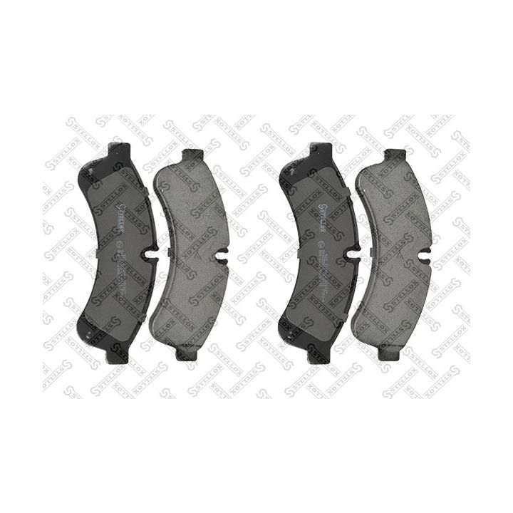 Stabdžių trinkelių rinkinys, diskinis stabdys STELLOX 000 310B-SX