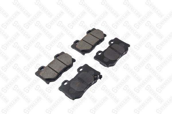 Stabdžių trinkelių rinkinys, diskinis stabdys STELLOX 000 322B-SX