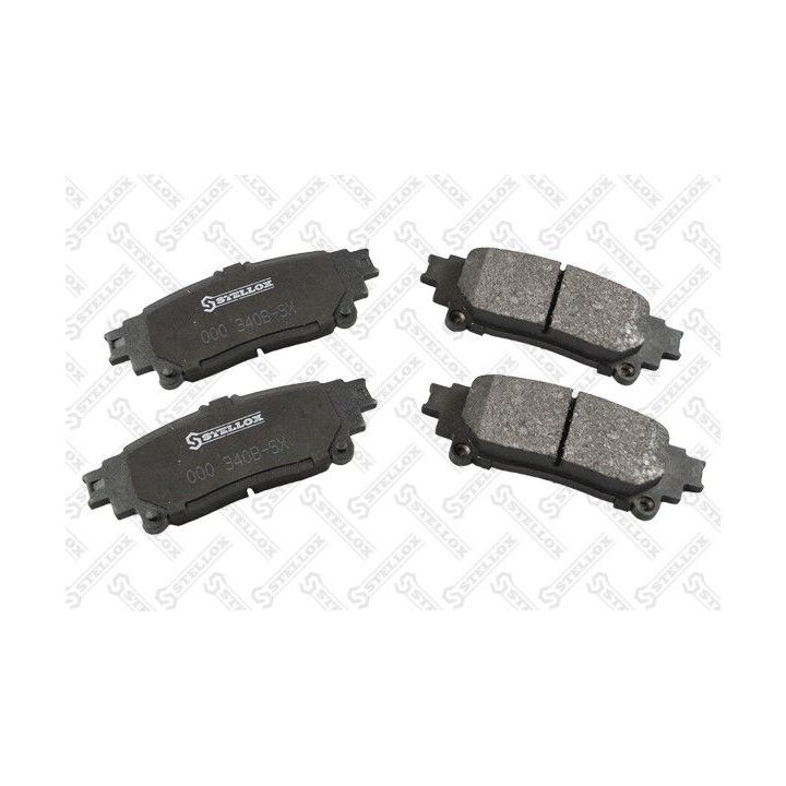 Stabdžių trinkelių rinkinys, diskinis stabdys STELLOX 000 340B-SX