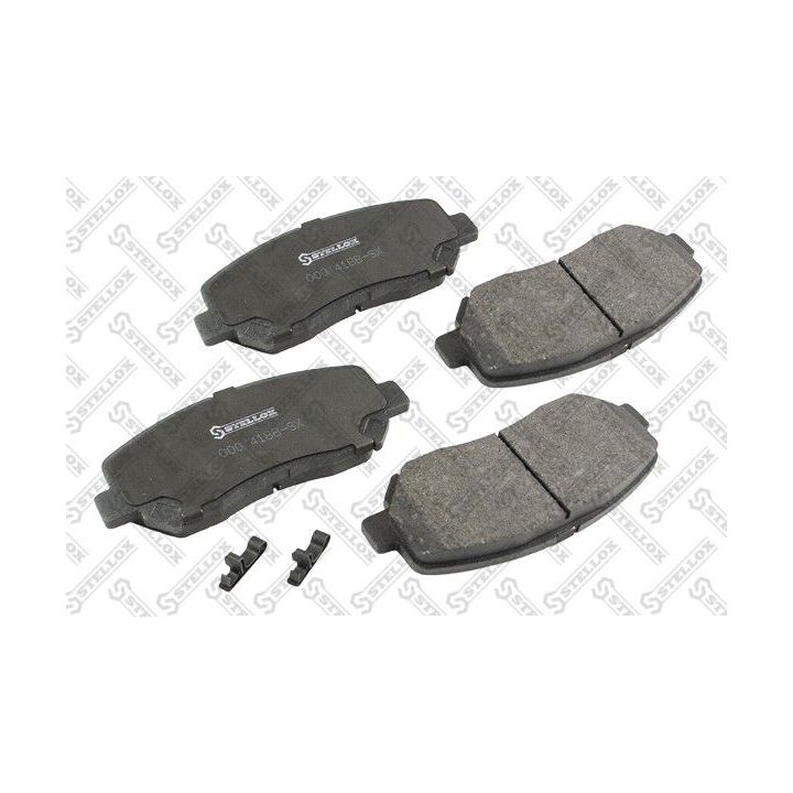 Stabdžių trinkelių rinkinys, diskinis stabdys STELLOX 000 418B-SX