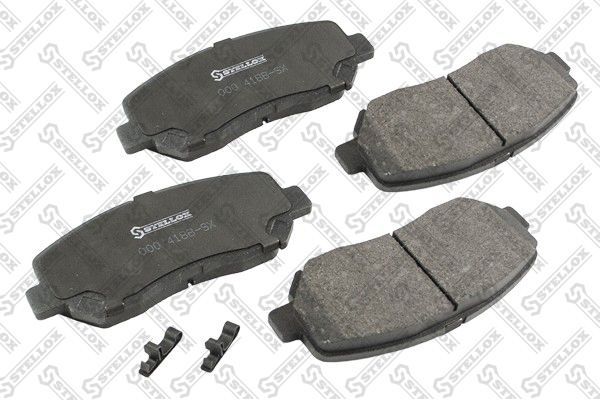 Stabdžių trinkelių rinkinys, diskinis stabdys STELLOX 000 418B-SX