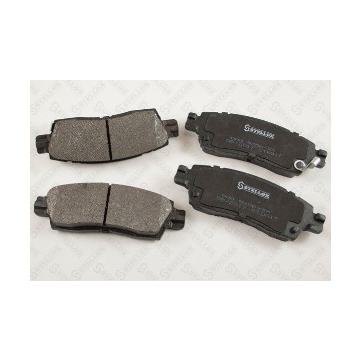 Stabdžių trinkelių rinkinys, diskinis stabdys STELLOX 000 535B-SX