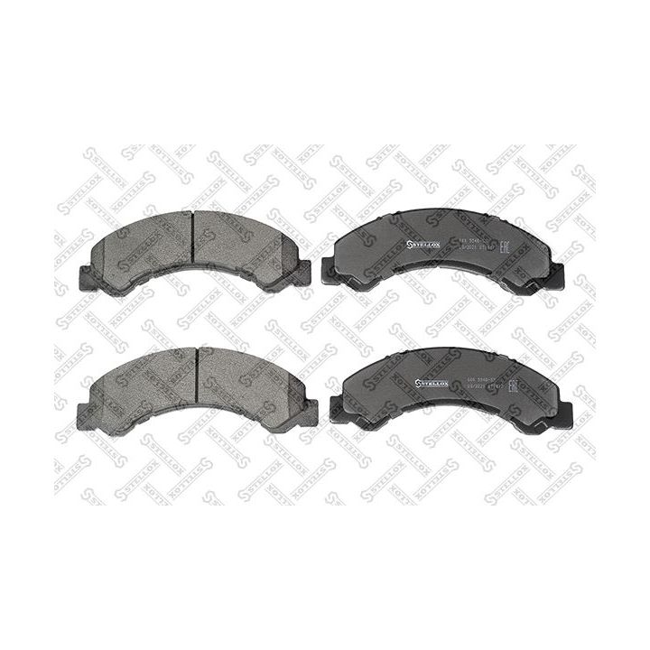 Stabdžių trinkelių rinkinys, diskinis stabdys STELLOX 000 554B-SX