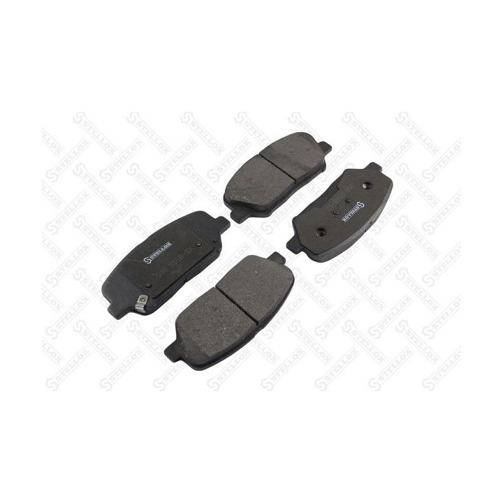 Stabdžių trinkelių rinkinys, diskinis stabdys STELLOX 000 556B-SX