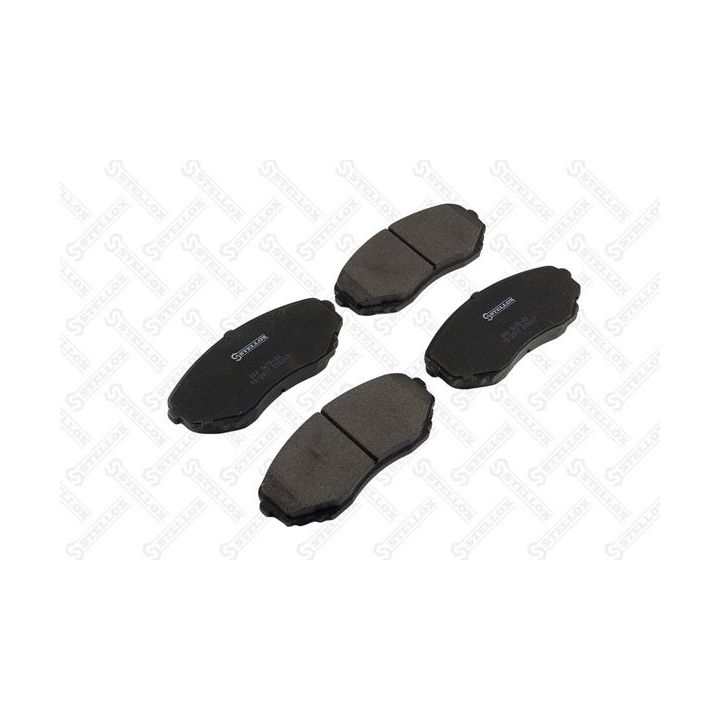 Stabdžių trinkelių rinkinys, diskinis stabdys STELLOX 000 567B-SX