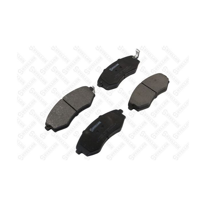 Stabdžių trinkelių rinkinys, diskinis stabdys STELLOX 000 576B-SX