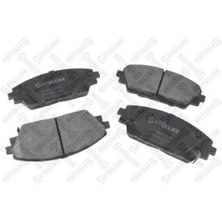 Stabdžių trinkelių rinkinys, diskinis stabdys STELLOX 000 654B-SX