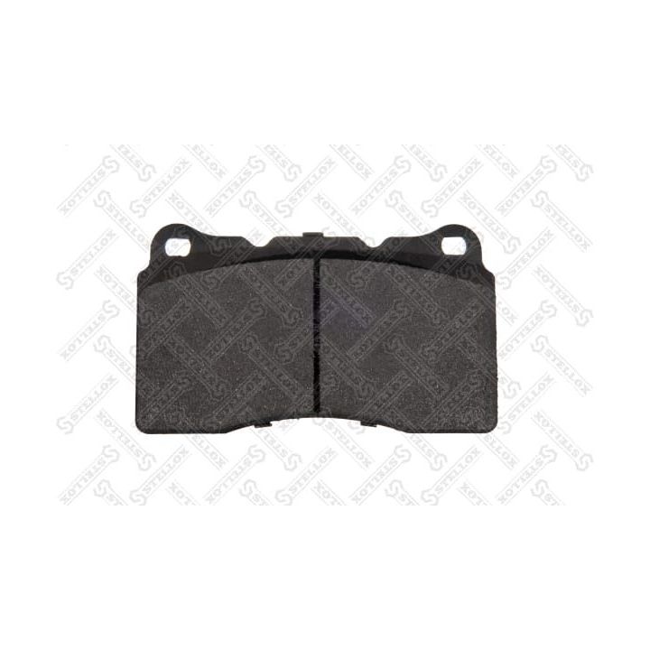 Stabdžių trinkelių rinkinys, diskinis stabdys STELLOX 000 675B-SX