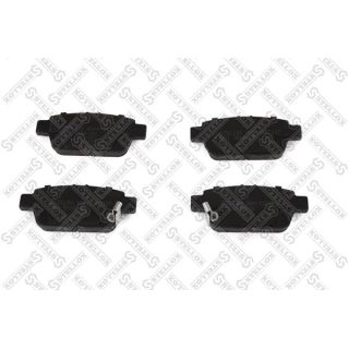 Stabdžių trinkelių rinkinys, diskinis stabdys STELLOX 001 066B-SX